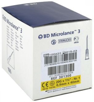 Ihly BD Microlance 0,9 x 40 mm