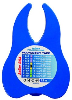 Polyesterové pásky 0,05/8 mm