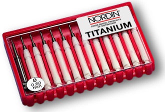 Nordin Titanium Retention Pins vrták 0,6 mm