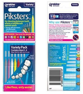 Piksters Interdental Brushes Sortiment