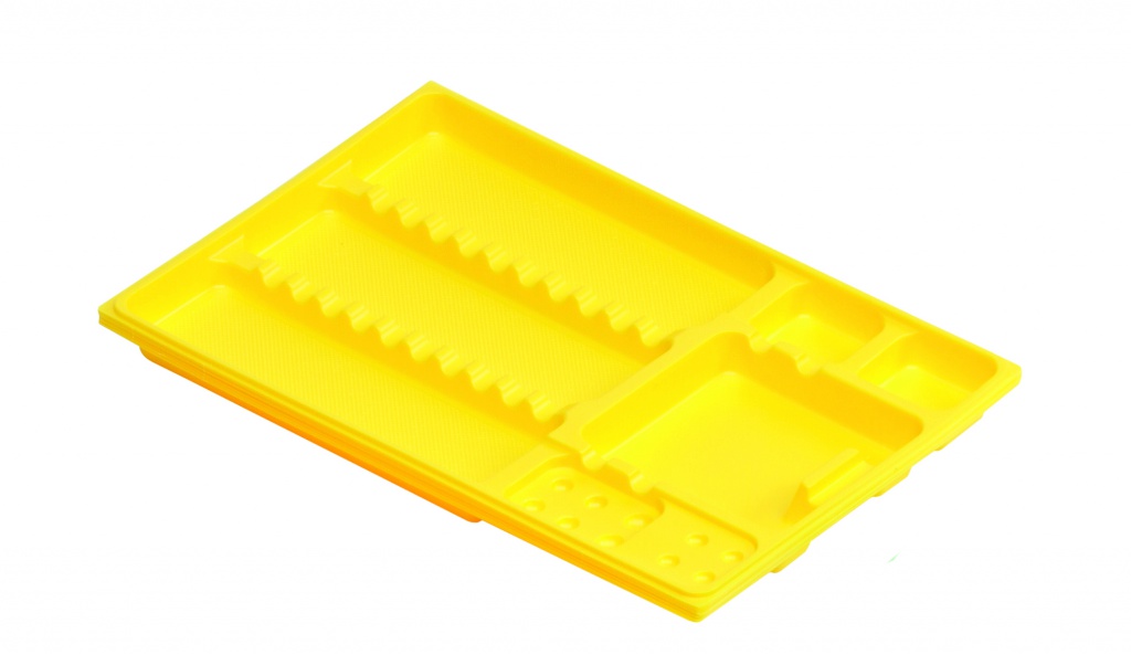 Tácka plastová 18 x 28 cm – Žltá, C25GI