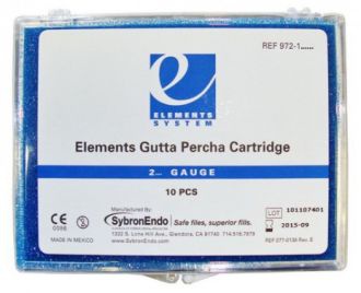 Elements Gutta Percha Cartridge – 23G heavy, 972-2502
