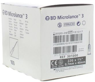 Ihly BD Microlance 0,7 x 40 mm