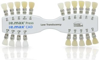 Vzorník IPS e.max Press/CAD LT Shade Guide