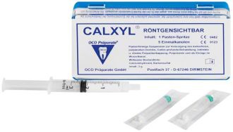 Calxyl blue syringe