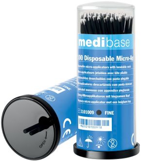 Micro Applicators Medibase Fine čierne