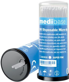 Micro Applicators Medibase Super Fine biele