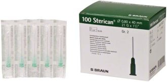 Ihly Braun Sterican zelené 0,8 x 40 mm